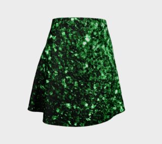 Beautiful Glamour Dark Green glitter sparkles preview