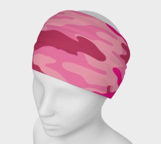Pink Camouflage Headband preview