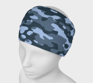 Blue Camouflage Headband preview