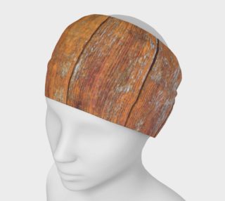 Orange Wood Pattern Headband preview