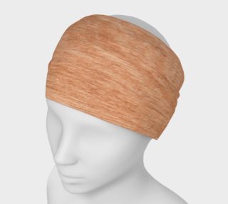 Golden Brown Wood Pattern Headband  preview