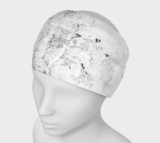Black & White Concrete Pattern Headband preview