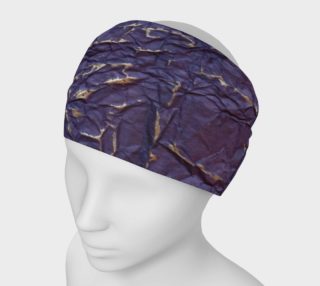 Purple Gilded Paper Pattern Headband preview