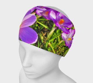 Purple Spring Crocus Headband preview