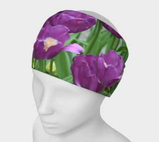 Purple Tulips Forever Headband preview