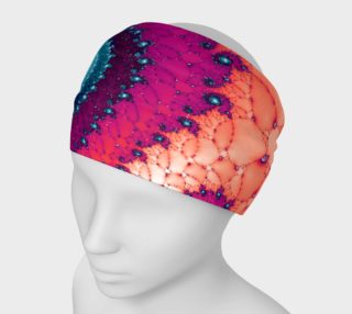 Soft Petals Glass Flower Spiral Headband preview