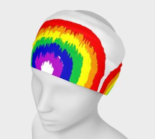 Aperçu de Dripping Rainbow Headband