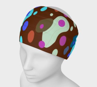 Headband design Blocks brown preview