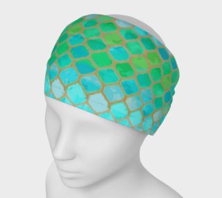 Aqua Beach Sea Glass Headband preview