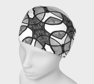 Charcoal Geometric Headband preview