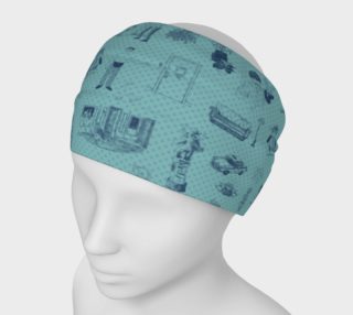 Aperçu de Friends Headband - blue dots