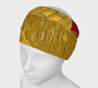 Orange and Red Patches Headband preview