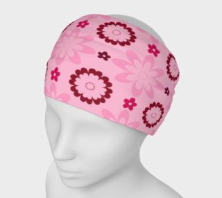 Aperçu de Pink Flower Delight Headband