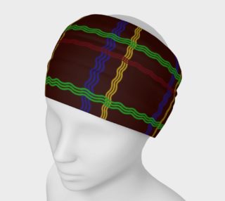 Aperçu de Colourful Tartan Headband