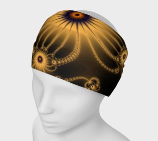 Aperçu de Orange Flower Bloom Headband