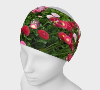 Pink Flowers Headband aperçu