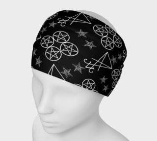 Lucifer Sigils Occult Goth Headband preview