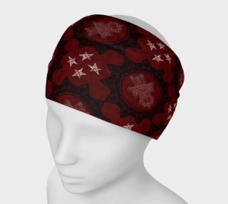 Occult Symbol Gothic Print Headband preview