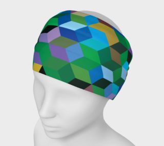 Geometrix - Cubit Blue Headband preview