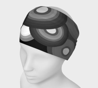 Geometrix - Roundabout Black and White Headband preview