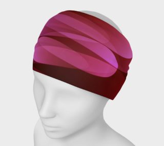 Geometrix - Magenta Ripple Headband preview