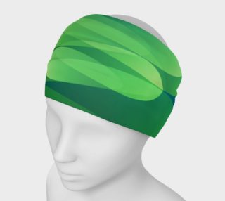 Geometrix - Teal Ripple Headband preview
