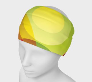 Geometrix - Orange Ellipse Headband preview