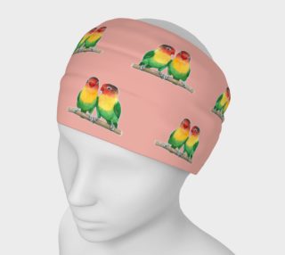 Fischer's lovebirds pattern Headband preview