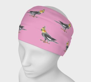Cockateel birds pattern Headband preview