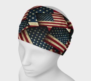 Patriotic Grunge-style American Flag  preview