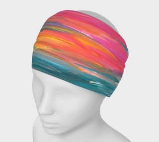 Florida Book Headband Red Hue w Water preview