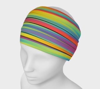 Rainbow Stripes Headband preview