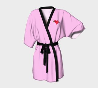 Aperçu de Struck by Cupid's Arrow Kimono Robe
