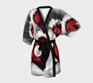 Love Sketch Kimono Robe preview