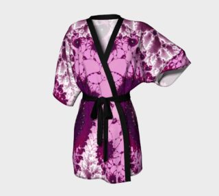 Pink Petals Glass Flower Spiral Kimono preview