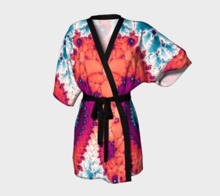 Soft Petals Glass Flower Spiral Kimono preview