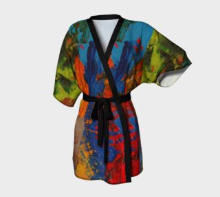 Splatter Kimono Robe preview