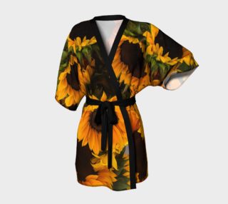 Sunflower Basket Kimono Robe preview
