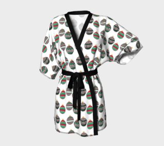 Aperçu de Happy Holidays Kimono Robe
