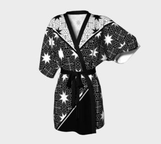Star Geometric Kimono Robe preview