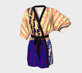 Patched Swirls Kimono preview