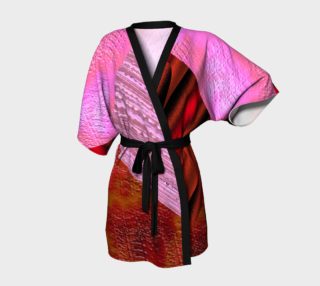 Pink and Red Clash Kimono preview
