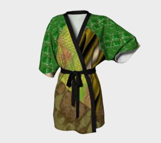 Patched Camouflage Kimono preview