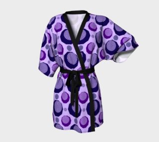 Purple Diamonds Kimono preview