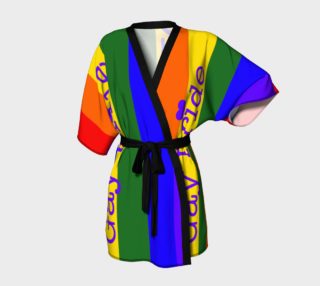 Gay Pride Love Kimono Robe preview