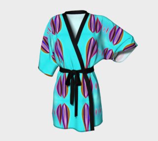 Kinomo robe with sea colors preview