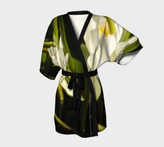 White Water Lily Kimono Robe preview