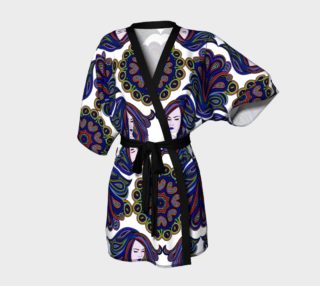 Psych Girl - kimono robe preview
