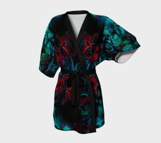Darkness Reigns Goth Kimono Robe preview