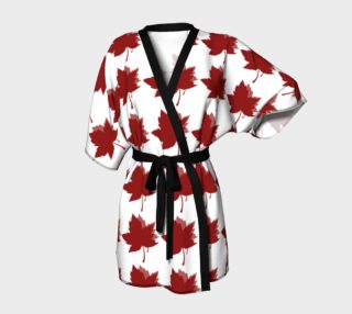 Red Maple Leaves Kimono preview